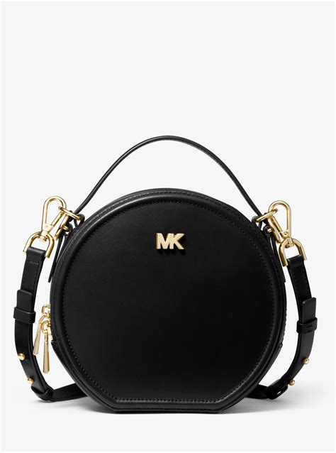 Michael Kors Aidy Canteen Medium Croc Crossbody leather Bag